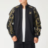 Luxe Aop Track Full-zip logo Printed Sportsjakke Herre Svart/Gull