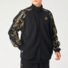 Luxe Aop Track Full-zip logo Printed Sportsjakke Herre Svart/Gull