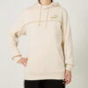 Luxe Crew Brodert Logo Sports-hettegenser «Beige»