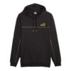 Luxe Crew Brodert Logo Sports-hettegenser «Svart»