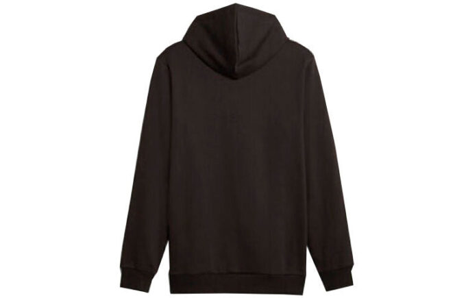 Luxe Crew Brodert Logo Sports-hettegenser «Svart»