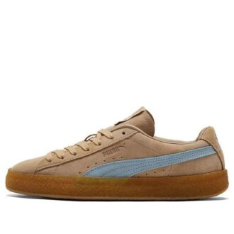 Maison Kitsune x Suede Crepe «Travertin Chambray Blå»