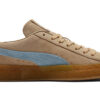 Maison Kitsune x Suede Crepe «Travertin Chambray Blå»