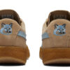 Maison Kitsune x Suede Crepe «Travertin Chambray Blå»