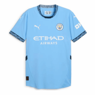 Manchester City 24/25 Autentisk Hjemmedrakt &laquo;Blå&raquo;