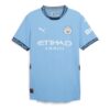 Manchester City 24/25 Autentisk Hjemmedrakt «Blå I Eske»