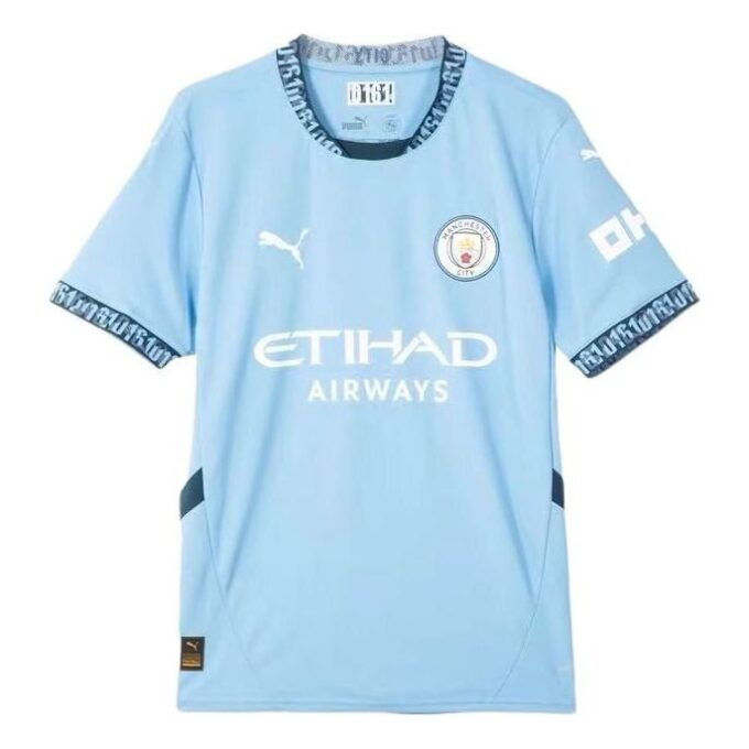 Manchester City 24/25 Hjemmedrakt Replica «Blå»