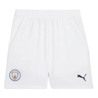 Manchester City 24/25 Shorts «Hvit Svart»