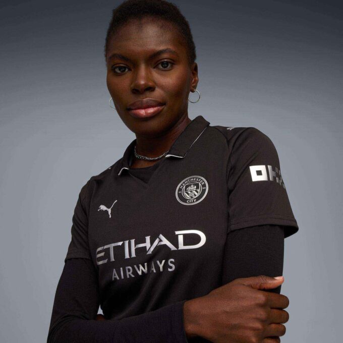 Manchester City 25/26 Bortedrakt Replika Dame Fotballdrakt