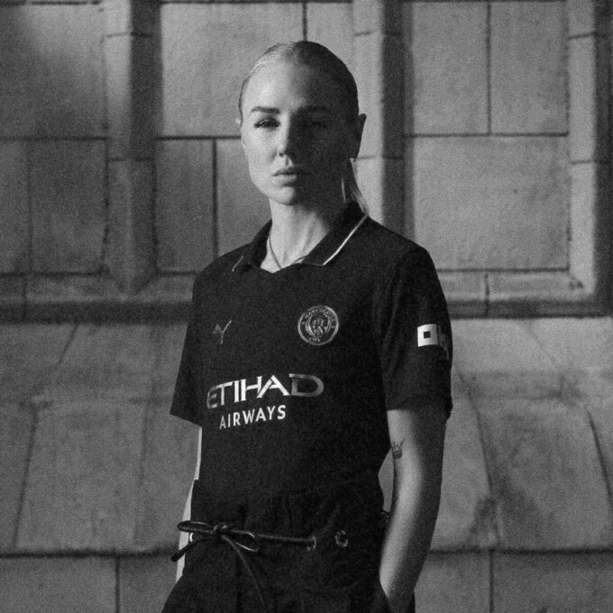 Manchester City 25/26 Bortedrakt Replika Dame Fotballdrakt