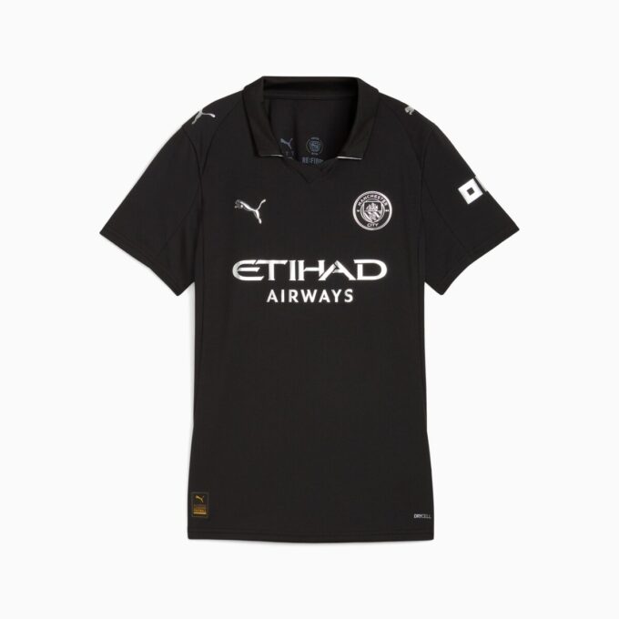 Manchester City 25/26 Bortedrakt Replika Dame Fotballdrakt