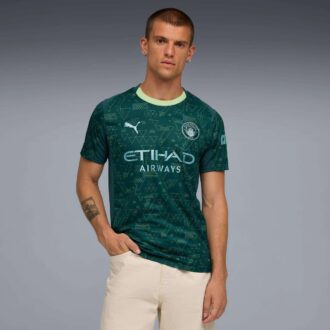 Manchester City 25/26 Fjerde Replika Herre Fotballdrakt