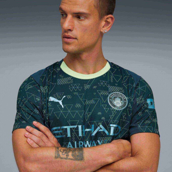 Manchester City 25/26 Fjerde Replika Herre Fotballdrakt