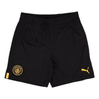 Manchester City F.C. 22/23 Replica Shorts «Svart Gull»