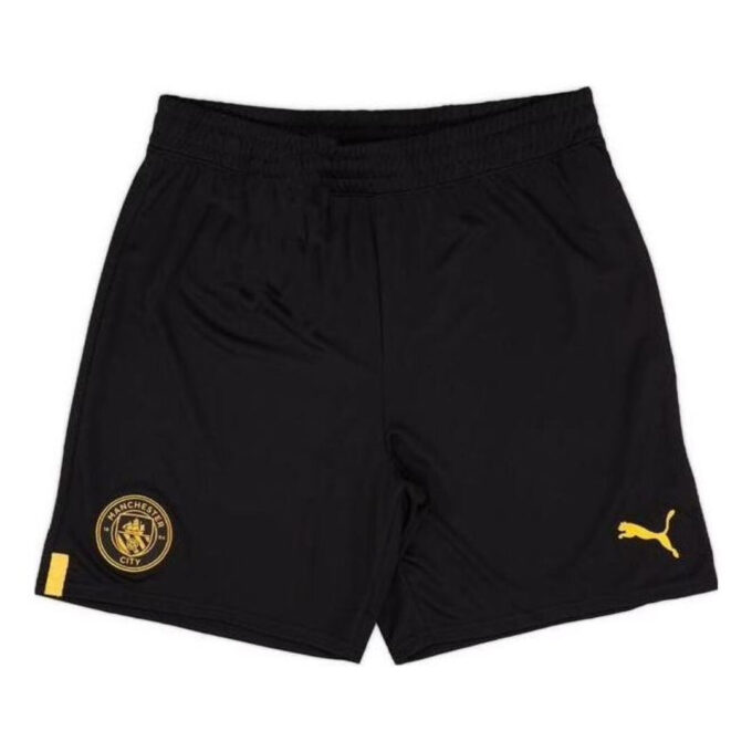 Manchester City F.C. 22/23 Replica Shorts «Svart Gull»