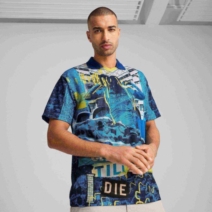 Manchester City ftblNRGY+ Herre Retro Drakt