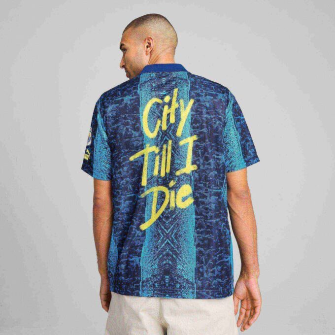 Manchester City ftblNRGY+ Herre Retro Drakt
