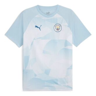 Manchester City Pre-Match-drakt «Sølvblå»