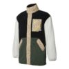 Mansjett Stand Collar Casual Jakke &laquo;Svart Grønn Hvit Tan&raquo;