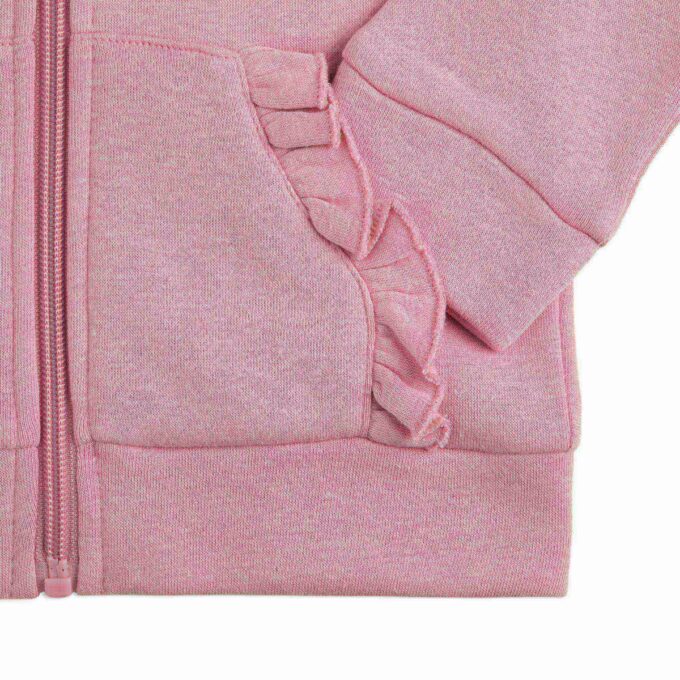 Matchende sett med fleecejakke og slengleggings for småbarn