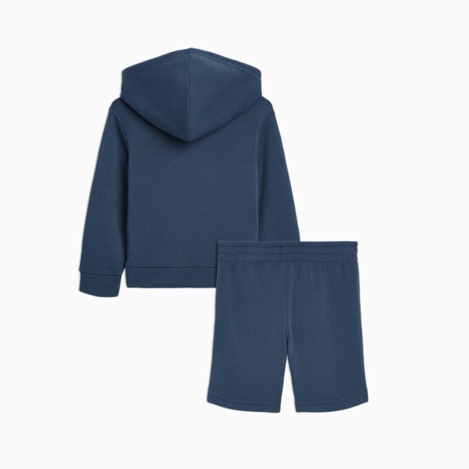 Matchende sett småbarn 2-delt hettegenser og shortssett
