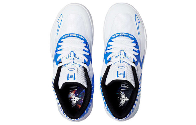 MB.01 Lav LaMelo-ball &laquo;Lagfarger – Hvit Bluemazing&raquo;