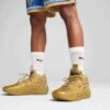 MB.04 Gullfargede barnebasketballsko for menn
