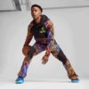 Melo Alien Skin herre basketballjakke med glidelås
