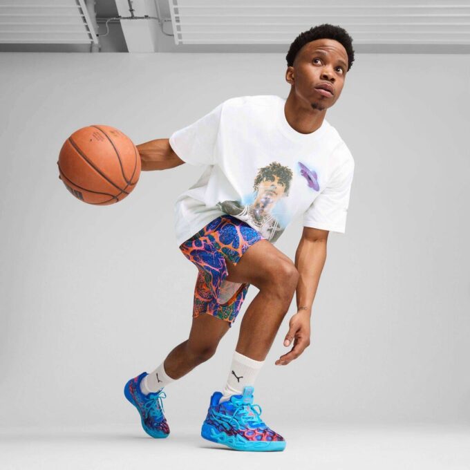 Melo Alien Skin herre basketballtrøye