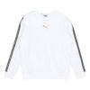 Metallic Nights Crew Genser &laquo;Hvit Svart Gull&raquo;