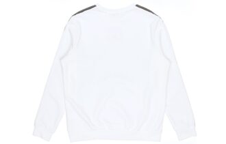 Metallic Nights Crew Genser &laquo;Hvit Svart Gull&raquo;