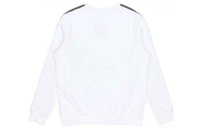 Metallic Nights Crew Genser &laquo;Hvit Svart Gull&raquo;