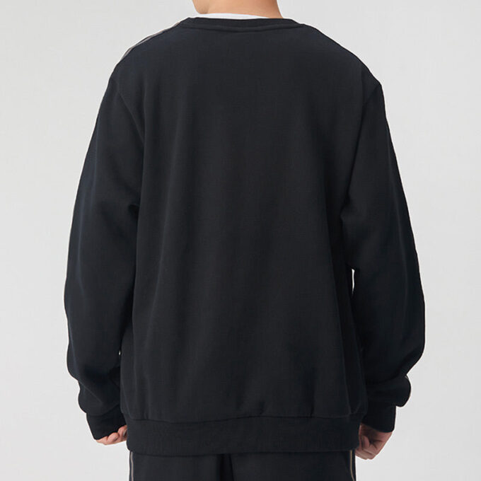 Metallic Nights Crew Genser «Svart Gull»