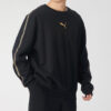 Metallic Nights Crew Genser «Svart Gull»