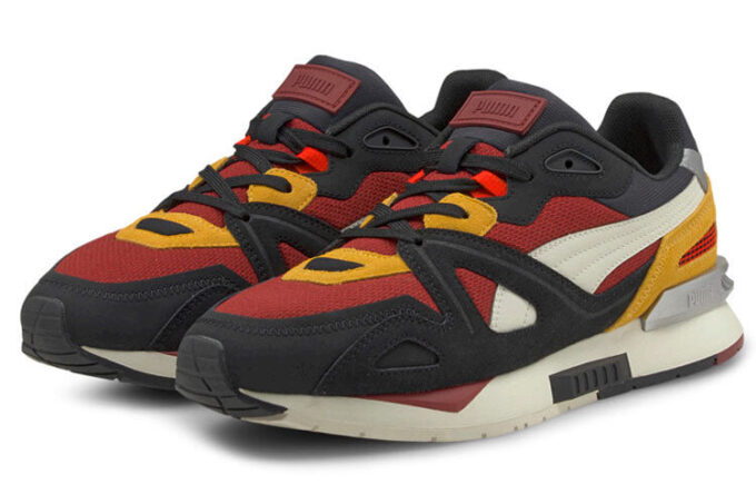 Mirage Mox Suede &laquo;Svart Intens Rød&raquo;