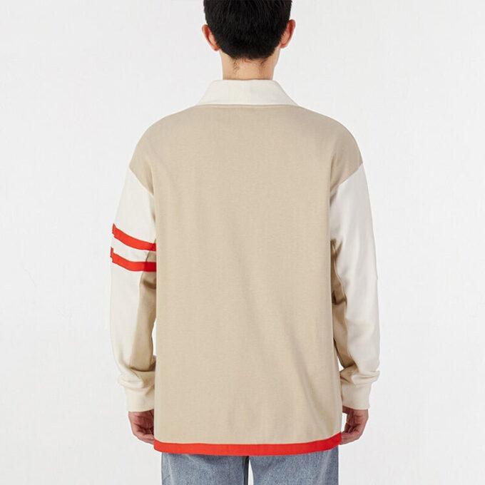 Mix Badge Lang Cardigan &laquo;Beige&raquo;