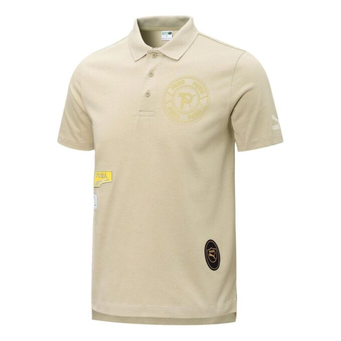 Mix Badge Poloskjorte «Beige»