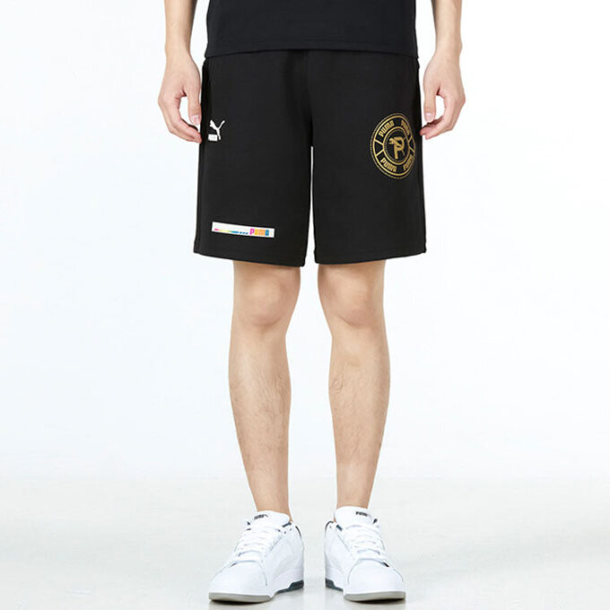 Mix Badge Shorts «Svart»