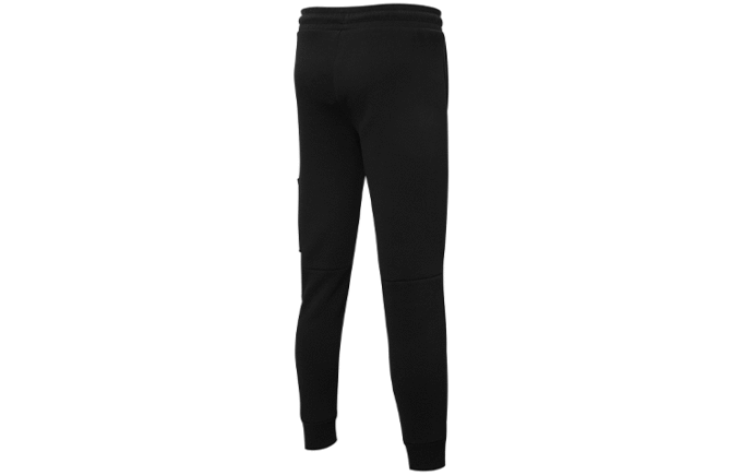 Mix Badge Strikket Joggebukse &laquo;Svart&raquo;