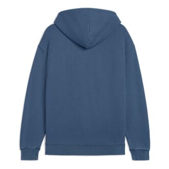 MMQ hettegenser med glidelås &laquo;Dark Indigo&raquo;