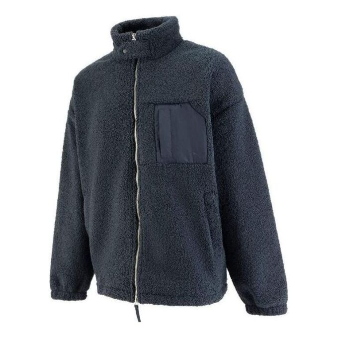 MMQ Sherpa Fleecejakke &laquo;Navy&raquo;