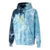 MMQ Tie Dye-hettegenser «Blå»