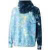 MMQ Tie Dye-hettegenser «Blå»