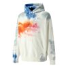 MMQ Tie Dye-hettegenser «Hvit»