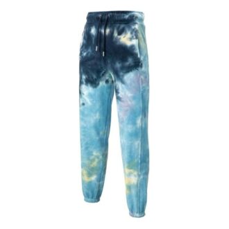 MMQ Tie Dye-joggebukse &laquo;Blå&raquo;