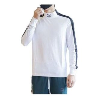 Mock Neck SportFits &laquo;Hvit&raquo;