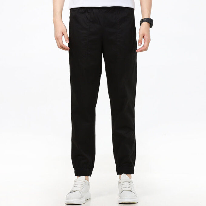 Modern Basics Chino-bukser &laquo;Svart&raquo;