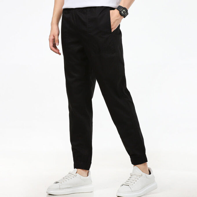 Modern Basics Chino-bukser &laquo;Svart&raquo;