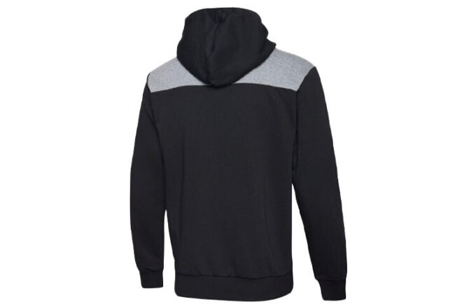Modern Logo Sports Fleece Hettegenser &laquo;Svart&raquo;