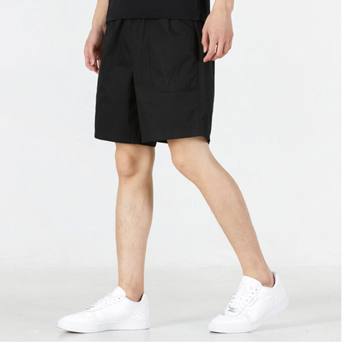 Moderne Basic Chino Shorts &laquo;Svart&raquo;